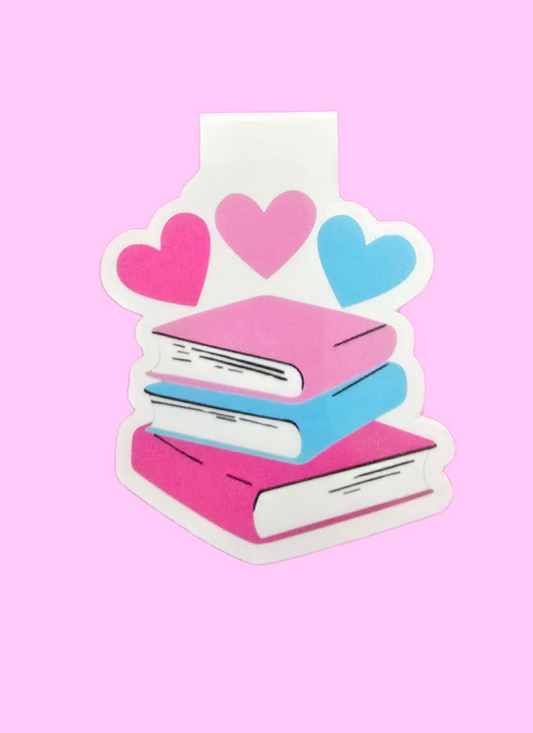 Book Love Magnetic Bookmark